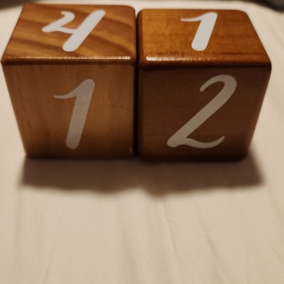 Pondering Pine Wooden Milestone Blocks with Pouch - Picture 7 of 14